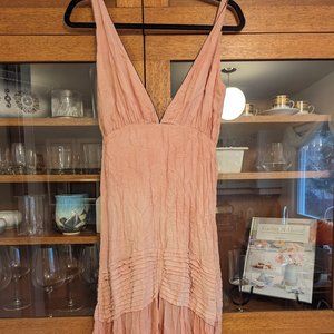 Pink fancy summer dress